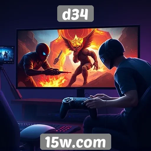 D34 e suas funcionalidades exclusivas de jogos